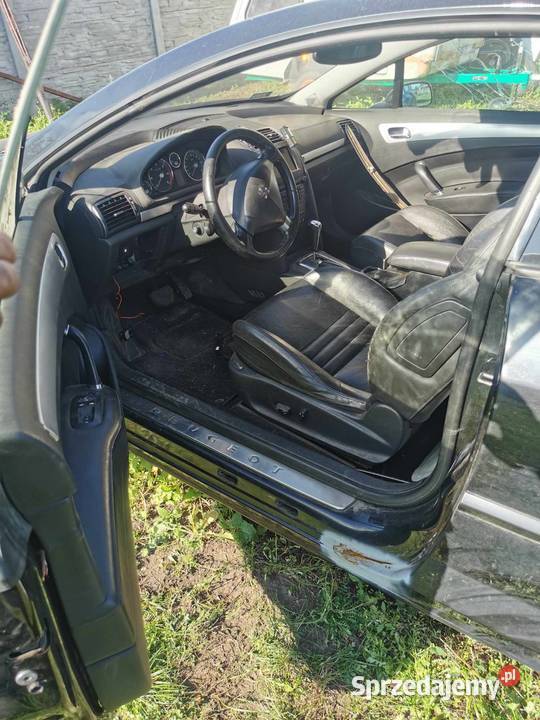 peugeot 407 coupe zderzak tylny z czujnikami Mórkowo sprzedam