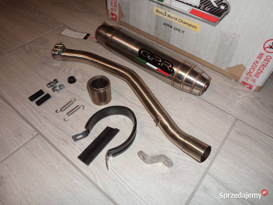 NOWY układ wydechowy wydech GPR Yamaha WR 125 X