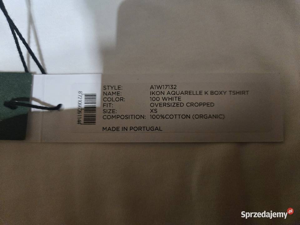 Biały Tshirt Karl Lagerfeld rozmiar XS