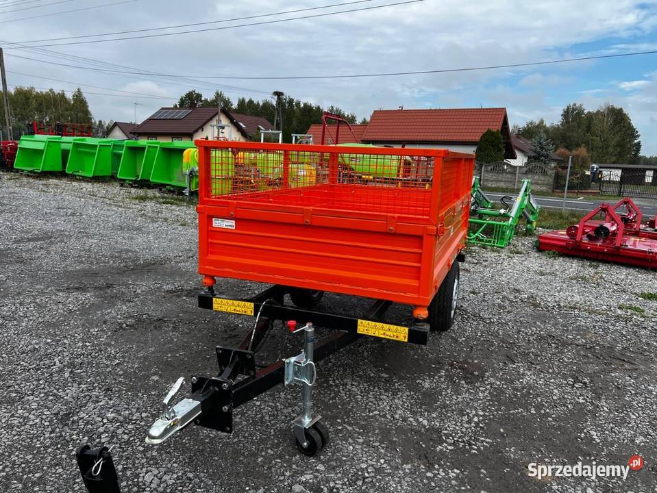 Przyczepa WYWROTKA 15t Przyczepka 3w1 wywrot łódzkie Skierniewice