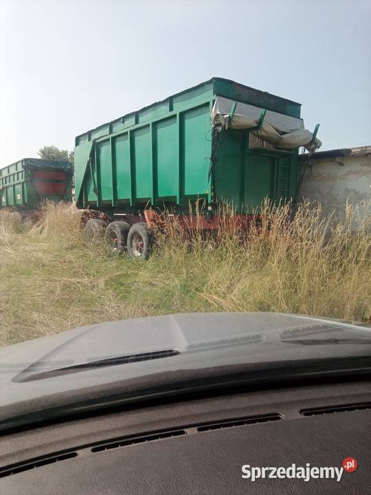 Przyczepa wywrotka 2214 Annaburger nieuszkodzony Przyczepy rolnicze Leszno