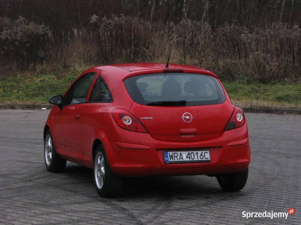Opel Corsa 12 2009 Rok produkcji 2009 Radom
