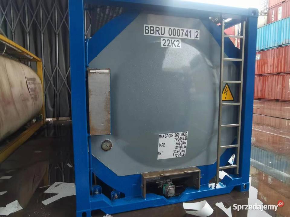 SUPER Kontener 20ft CIMC poj 26 000 litrów L4BN Warszawa