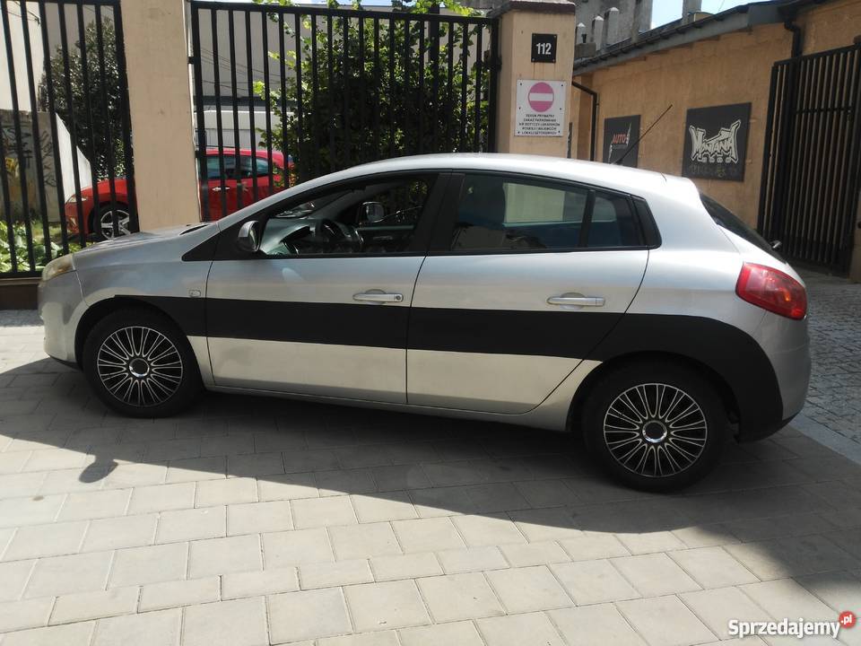Fiat Bravo 2008r delikatny tuning zarejestrowany srebrny Łódź