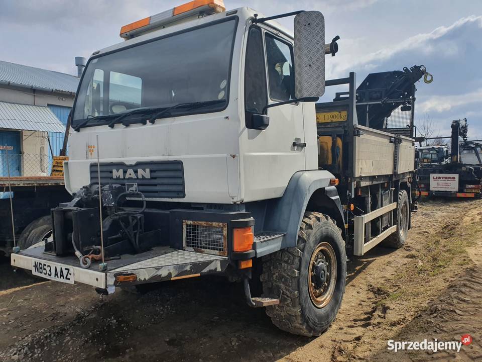 MAN LE18280 4x4 energetyka HDS HMF 1560 Ropczyce