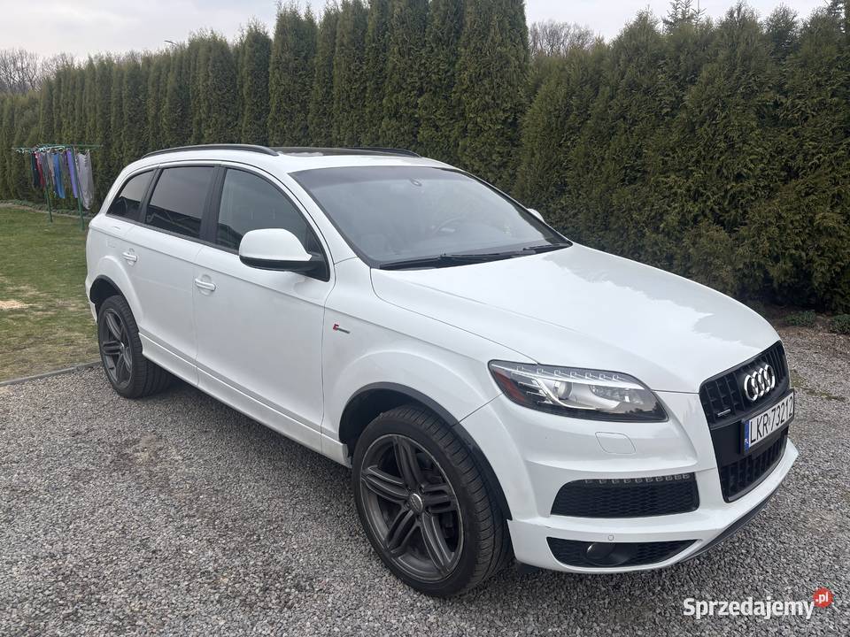 Sprzedam Audi Q7 numer telefonu 691 580 808 łopatki zmiany biegów
