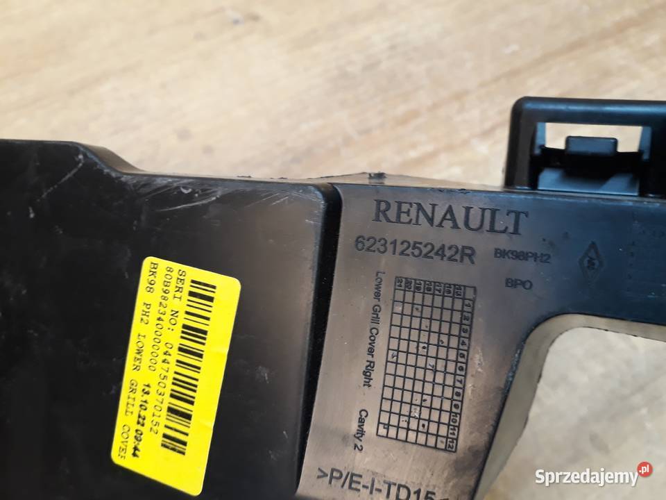 RENAULT CLIO IV 4 WSPORNIK TABLICY Międzychód sprzedam