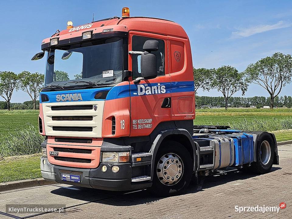 Scania R420 MANUAL ALCOA PTO ciągnik siodłowy