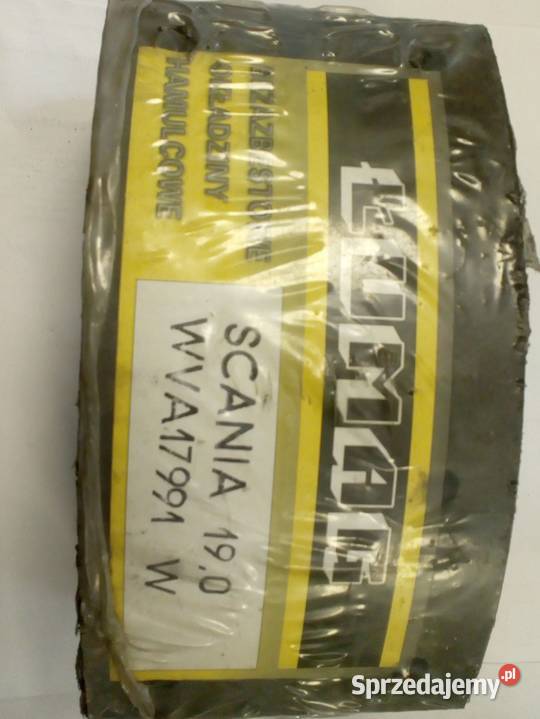 17991 190Ł Okładziny hamulcowe PT Scania 234 warmińsko-mazurskie Olsztyn sprzedam