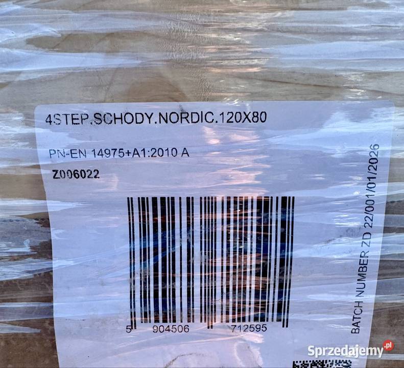 Schody strychowe Nordic ocieplane grubość 86 mm