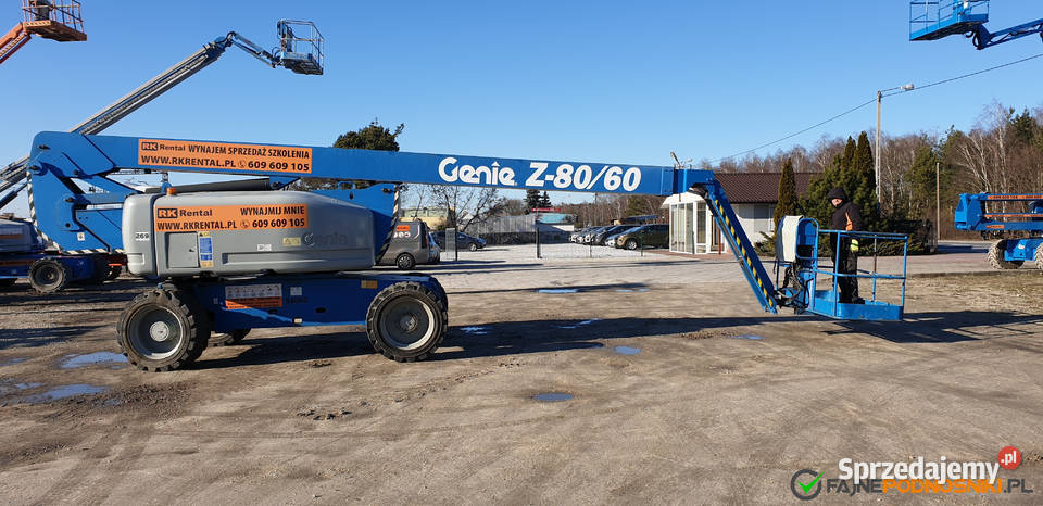 Podnośnik przegubowy Genie Z8060 Z80 260PX UDT Bydgoszcz