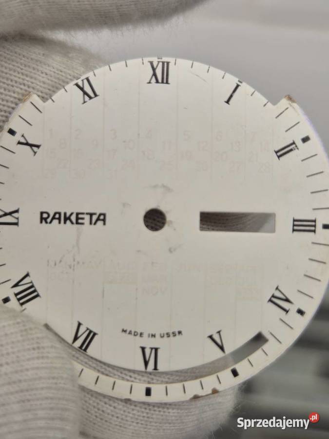 Tarcza zegarka Raketamultikalendarz Chorzów