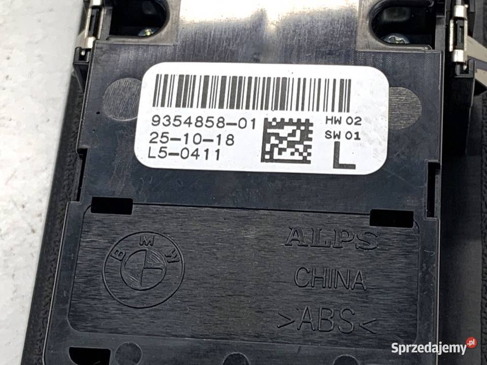 PRZEŁĄCZNIK SZYB MINI CLUBMAN F54 9354858 Kombi Mechanizmy opuszczania szyb