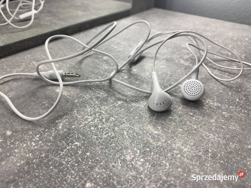 Słuchawki douszne białe Słuchawki i głośniki podkarpackie Jasło