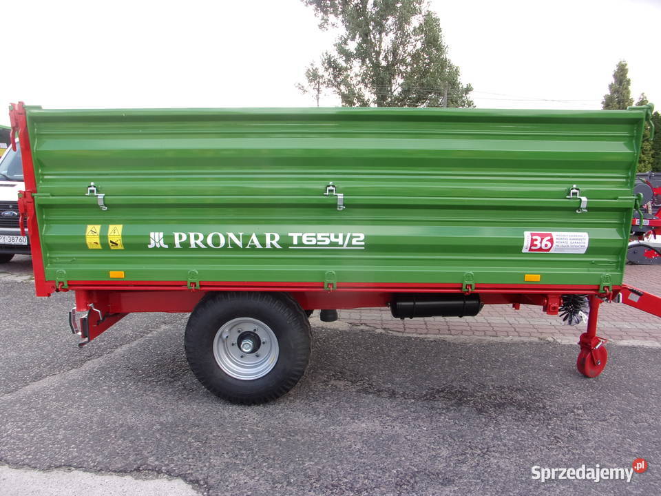 Przyczepa 1osiowa T6542 PRONAR 47tony wywrotka Opoczno sprzedam