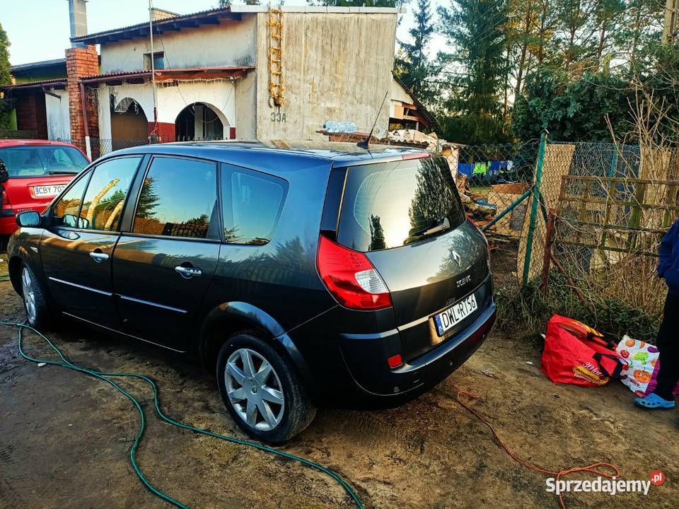 RENAULT SCENIC II 2008 Rodzinny Express 180 gniazdo AUX Żnin sprzedam
