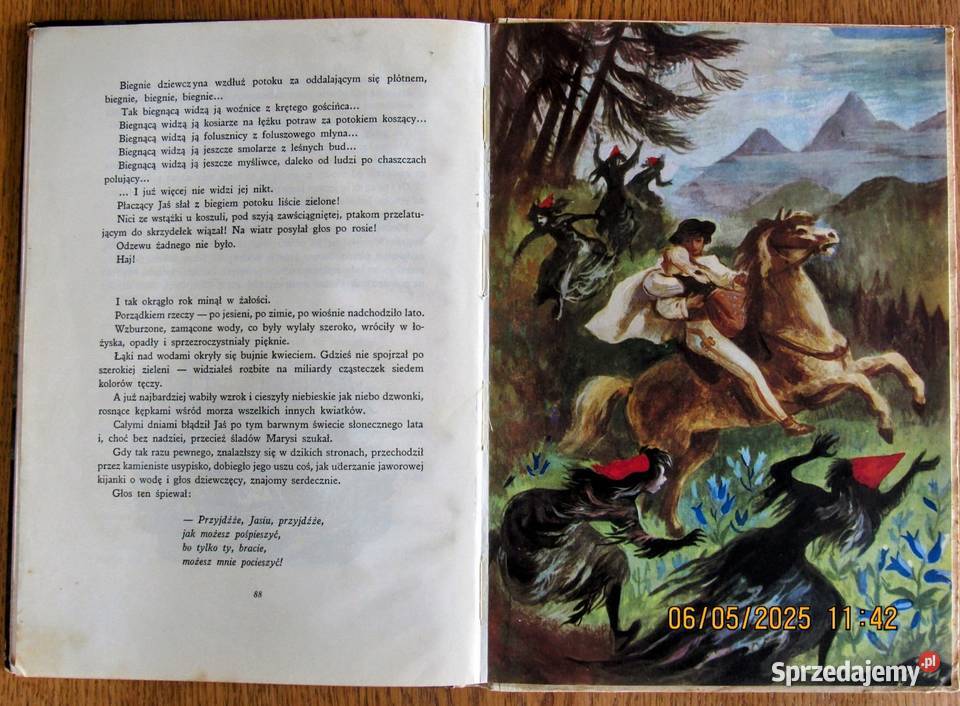 Baśnie góralskie ilustrowane JMSzancera 1958 lubelskie Bychawka Trzecia