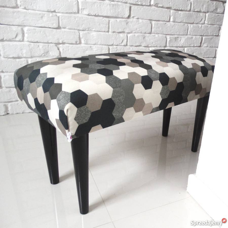 Ławeczka NA WYMIAR pufa siedzisko tapicerowane pomorskie Gdańsk