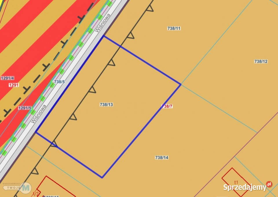 Grunt 933m2 Miedziana Góra budowlana