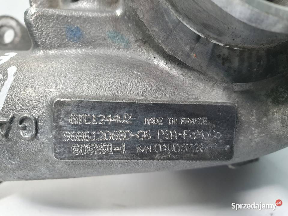 TURBOSPRĘŻARKA Ford Focus III 16 TDCI GTC1244VZ