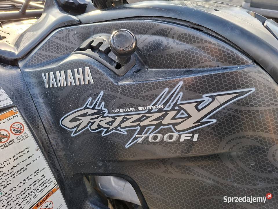 Yamaha Grizzly 700 Special Edition wspomaganie Rabka-Zdrój