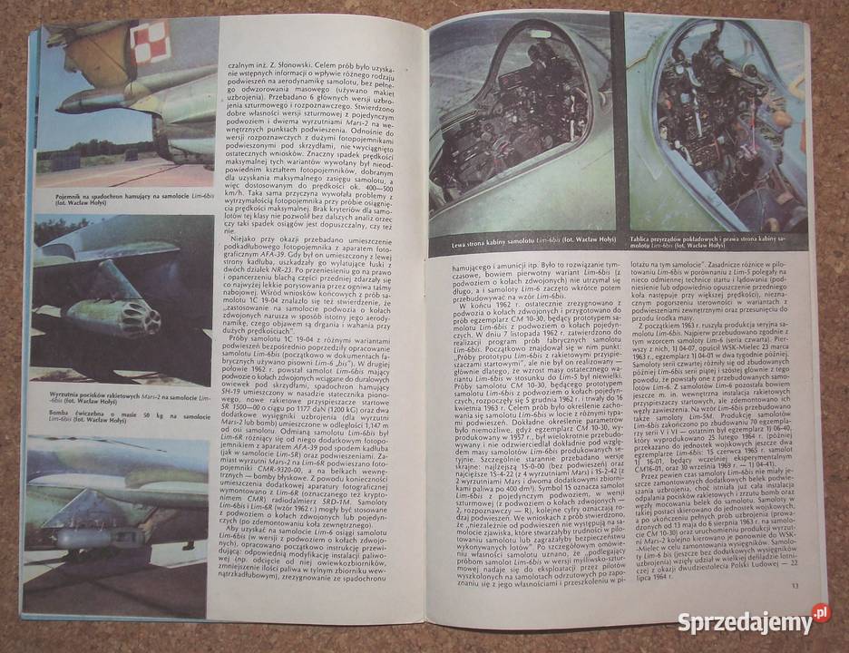 W Samolot myśliwskoszturmowy Lim6bis Butowski Warszawa