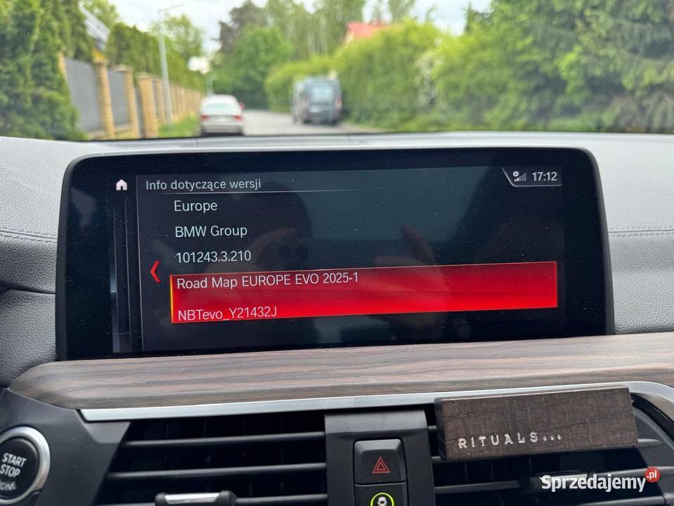BMW aktywacja Apple CarPlay Mapy Aktualizacja Aleksandrów Łódzki