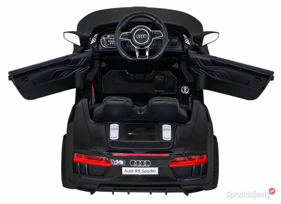 Audi R8 na akumulator dzieci Czarny autko na Łopuszno