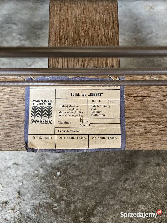 Kredens bufet art deco fornir oryginalne uchwyty Kamień Krajeński