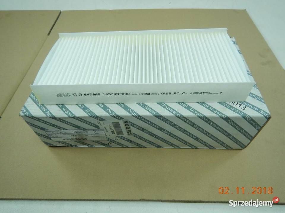 FILTR KABINOWY FIAT CITROEN PEUGEOT TOYOTA