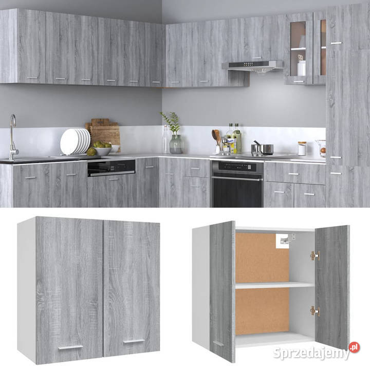 Szafka wisząca szary dąb sonoma 60x31x60 Kuchenne Warszawa sprzedam