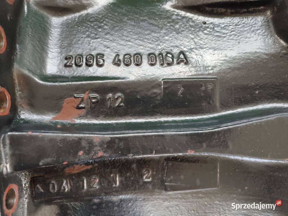 Skrzynia biegów 2095 460 016 A DEUTZ FAHR Pozostałe wielkopolskie Wilkowo