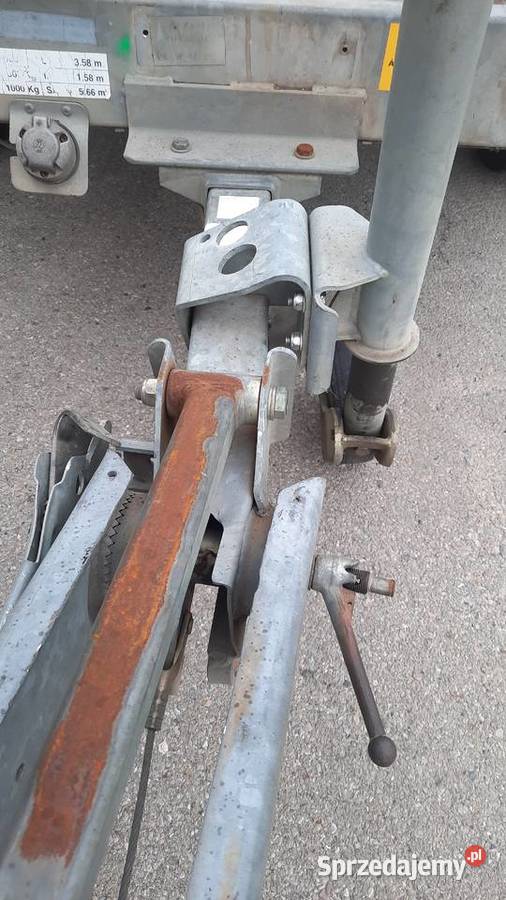 Przyczepa Laweta pod mini koparkę Ładowność 1000 Chrzanów