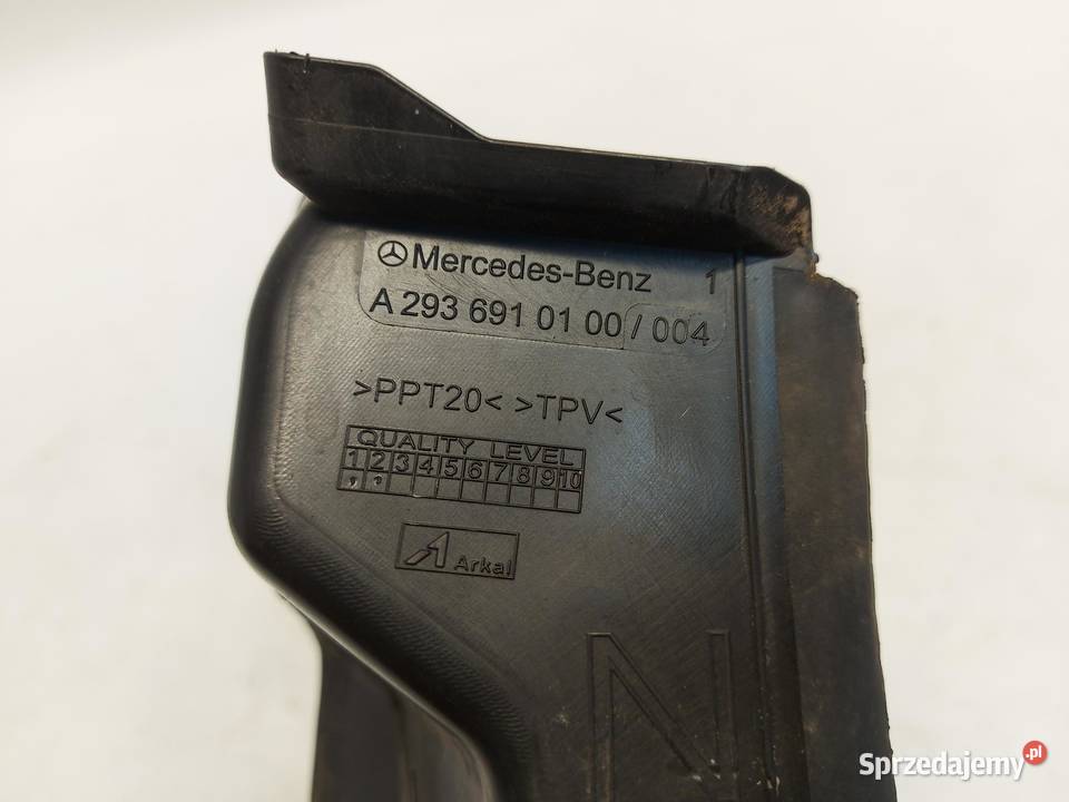 Mercedes EQC 400 W293 OSŁONA OCIEKACZ LEWY TYŁ osobowe