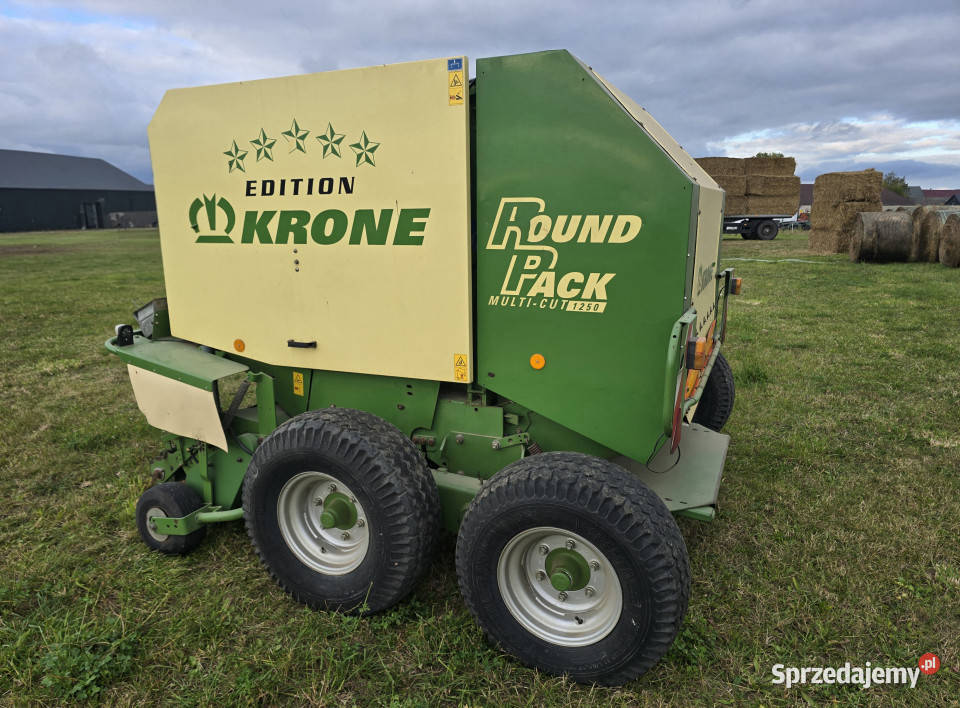 Prasa zwijająca KRONE Round Pack MULTICUT 1250 Prasy i owijarki Wizna