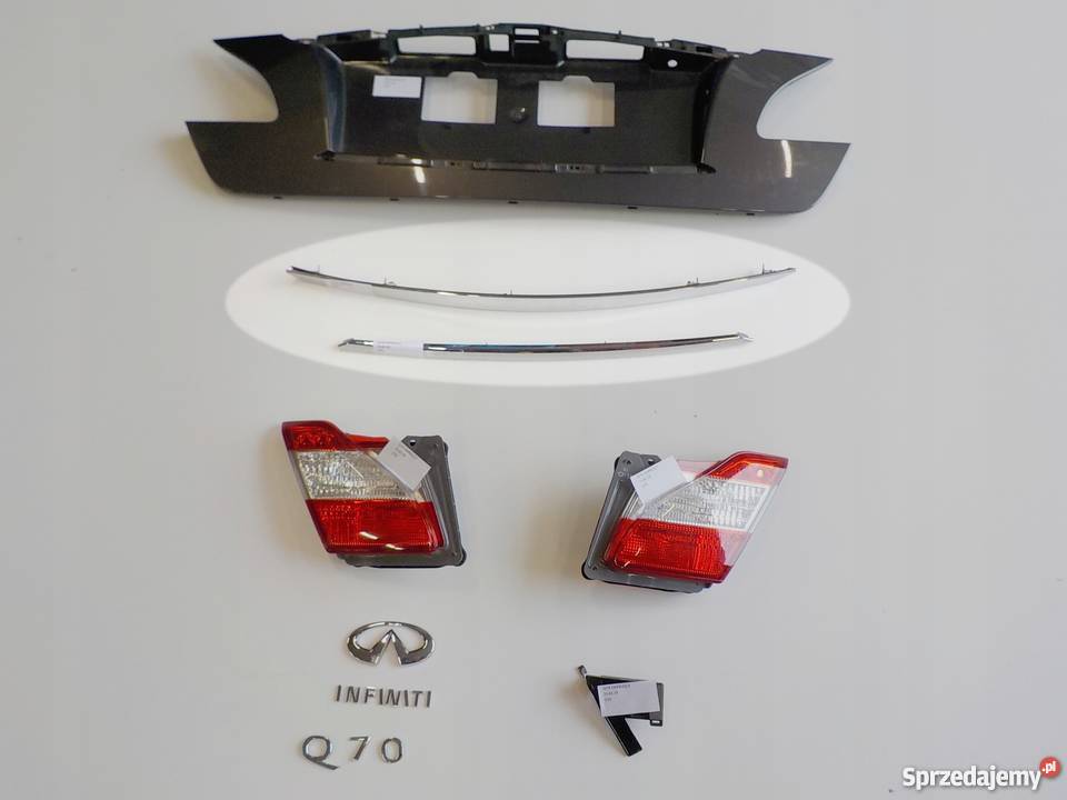 KAMERA LISTWA KLAPA BAGAŻNIKA TYŁ INFINITI M Q70 Karoseria Nowy Tomyśl