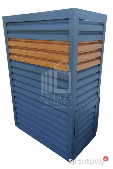Osłona pompy ciepła 80x50x200 antracyt jasny Pompy ciepła Legnica