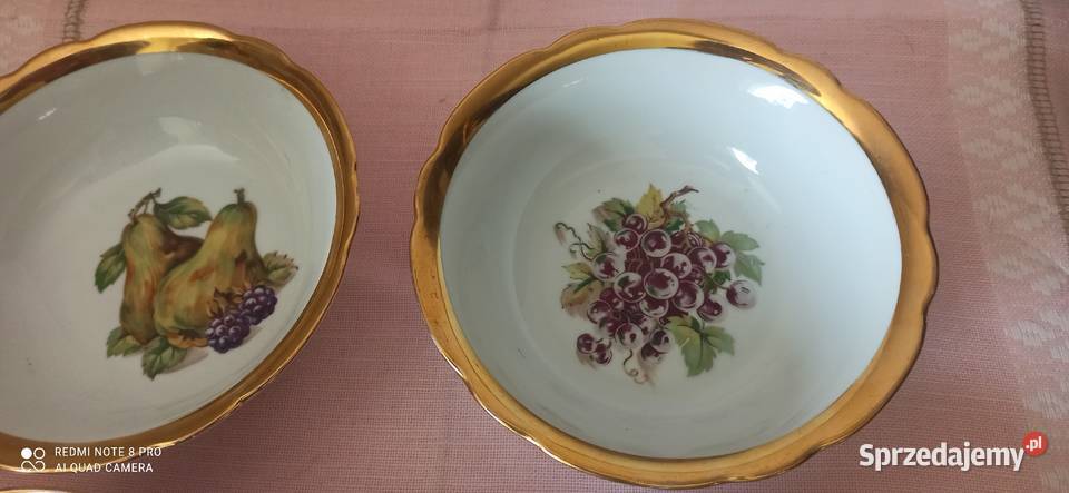Patera z owocami Bohemia Czechslovakia Głęboka sprzedam
