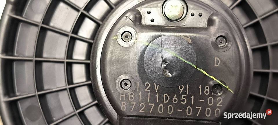 WENTYLATOR KABINOWY MAZDA 6 II HB111D65102 Lipno