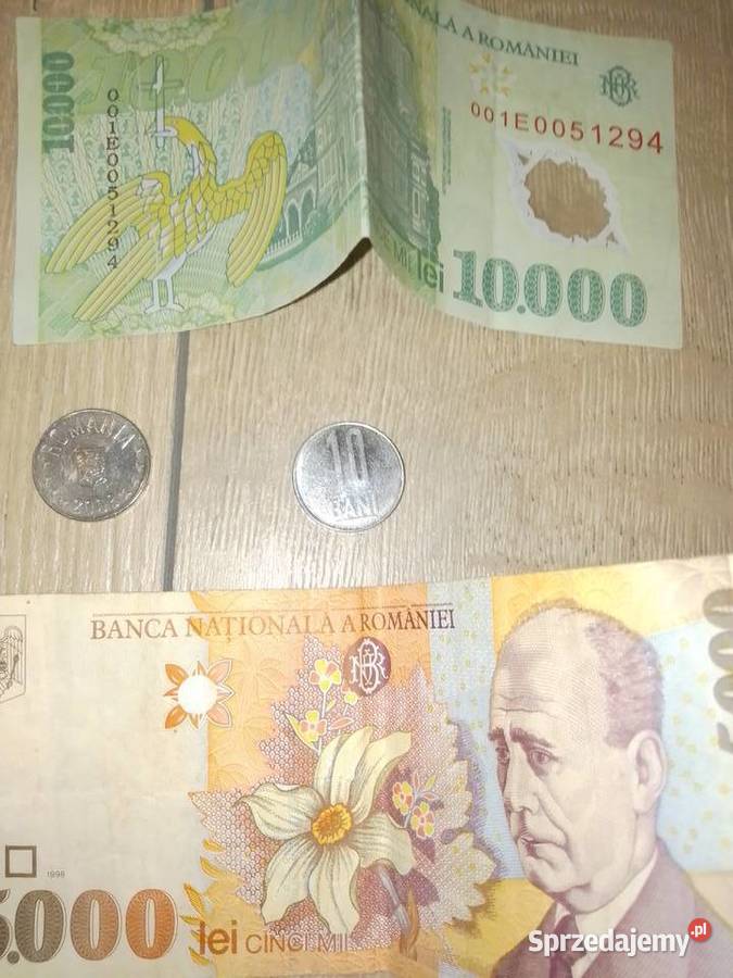 Stare monety i banknoty Rumunia Numizmatyka Ostrowiec Świętokrzyski sprzedam