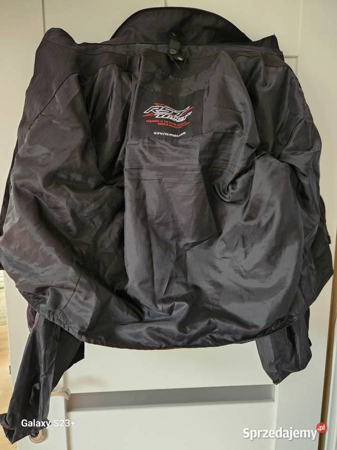 KURTKA RST SPECTRE BLACK S Tekstylna czarna Wiosenna/Jesienna  Konstancin-Jeziorna