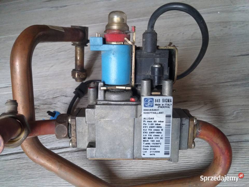 Armatura gazowa VAILLANT VUW 24023 Zespół gazowy Siemianowice Śląskie