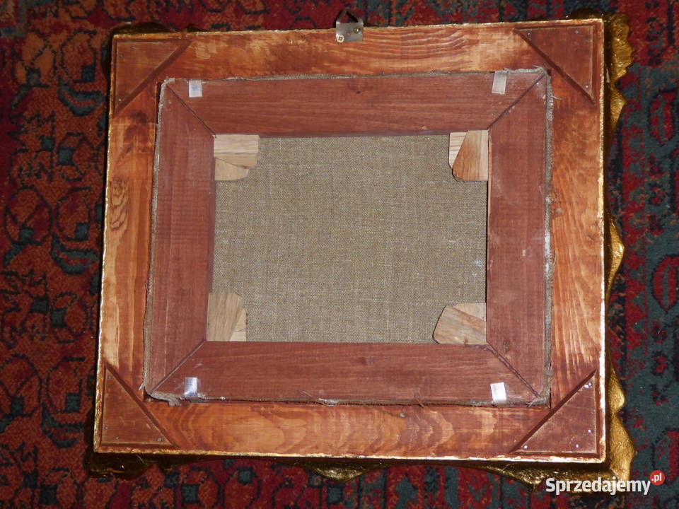 Obraz olejny pt Zatoka morska o zmierzchu