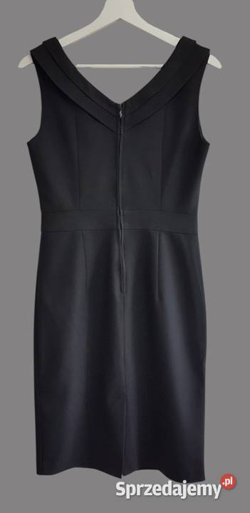 Damska elegancka sukienka prosta czarna na Orsay małopolskie Chrzanów