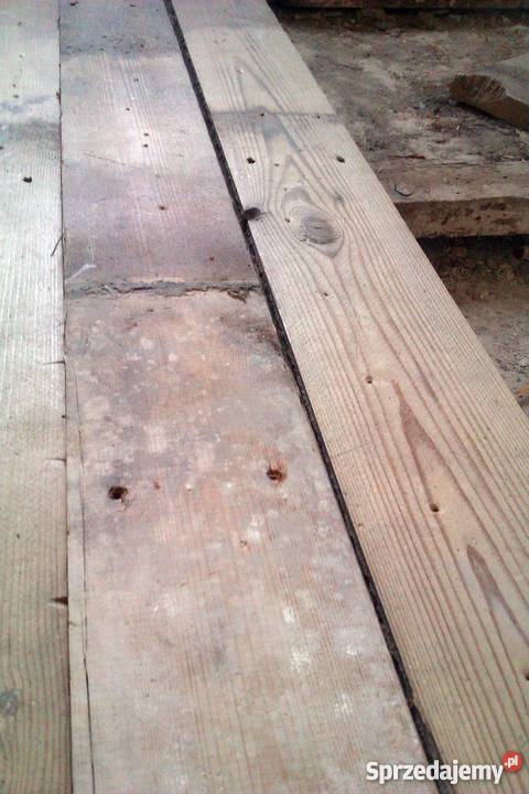 deski podłogowe 65 letnie z demontażu Podłogi i schody Poznań sprzedam