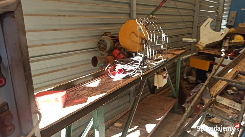 piła wahadłowa gumówka tarczowa ze stolikiem Kłodawa