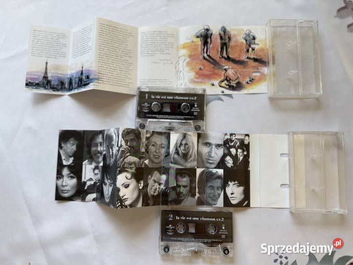 La vie est une chanson cz1 i 2kasety MC 3 i więcej Lublin sprzedam