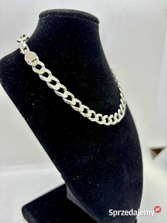 Srebrna Bransoletka pr 925 1164g Długość 25 srebro Elbląg sprzedam