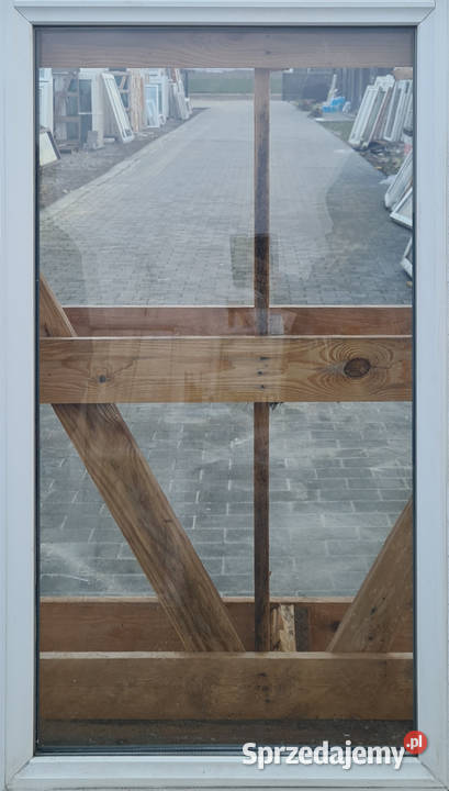 OKNA KacprzaK Witryna 63X113 FIX Używany PCV