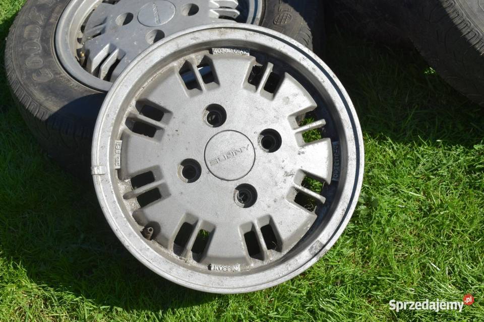 Alufelgi Nissan Sunny Rozmiar 13" Węgierska Górka